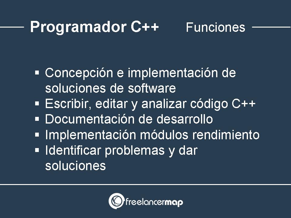 Programador C++ funciones