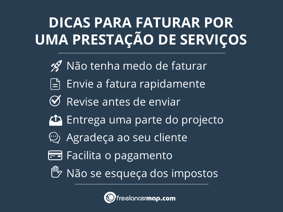 Dicas criar fatura freelance e faturar por prestação de serviços