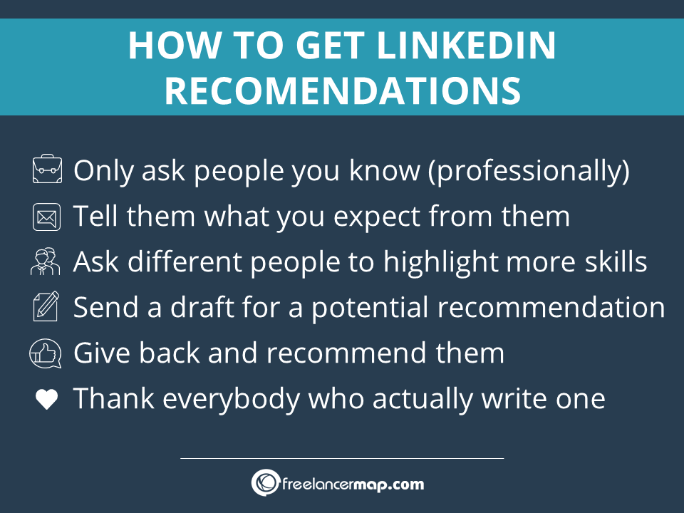 Tips to get LinkedIn recommendations for your profile