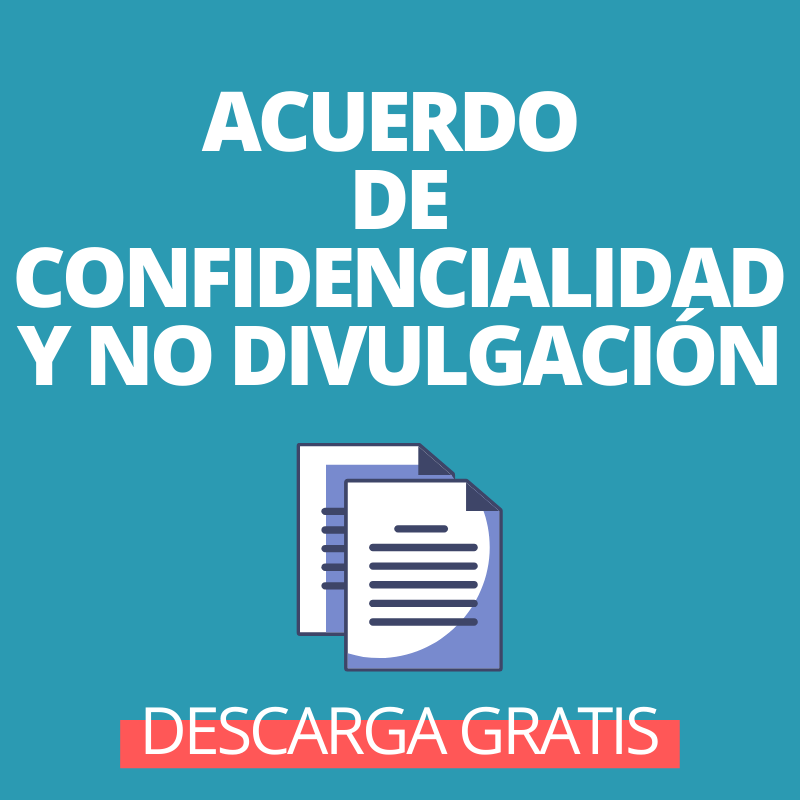 Modelo de contrato de confidencialidad de desgarga gratis
