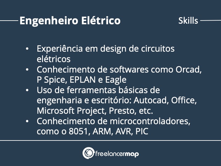 Skills de um engenheiro elétrico