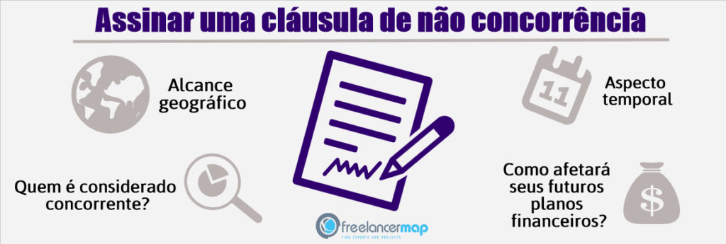 Freelancers devem assinar a cláusula de não concorrência