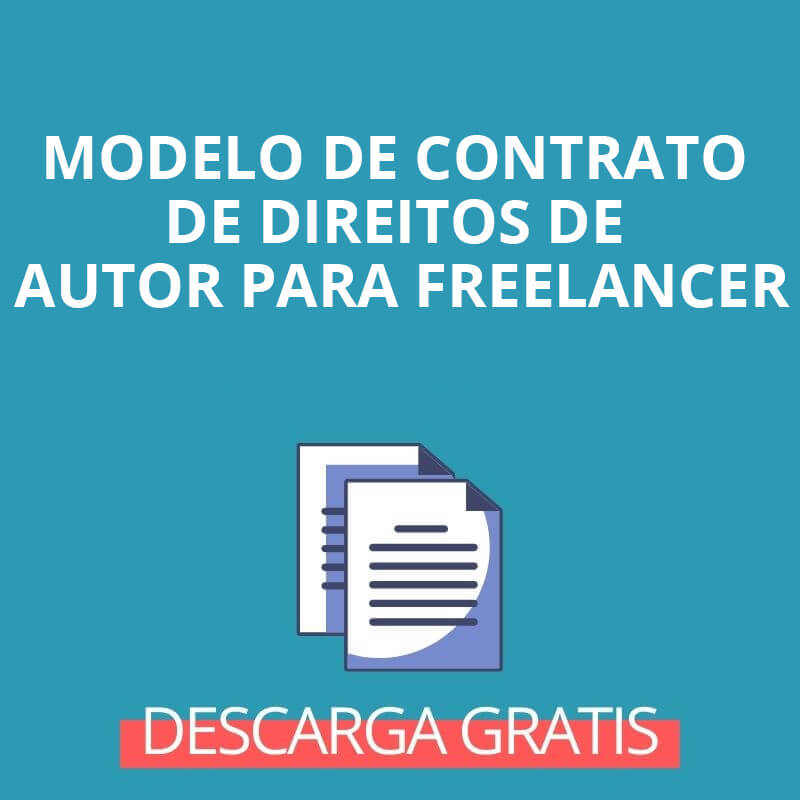 modelo direitos de autor para freelancer