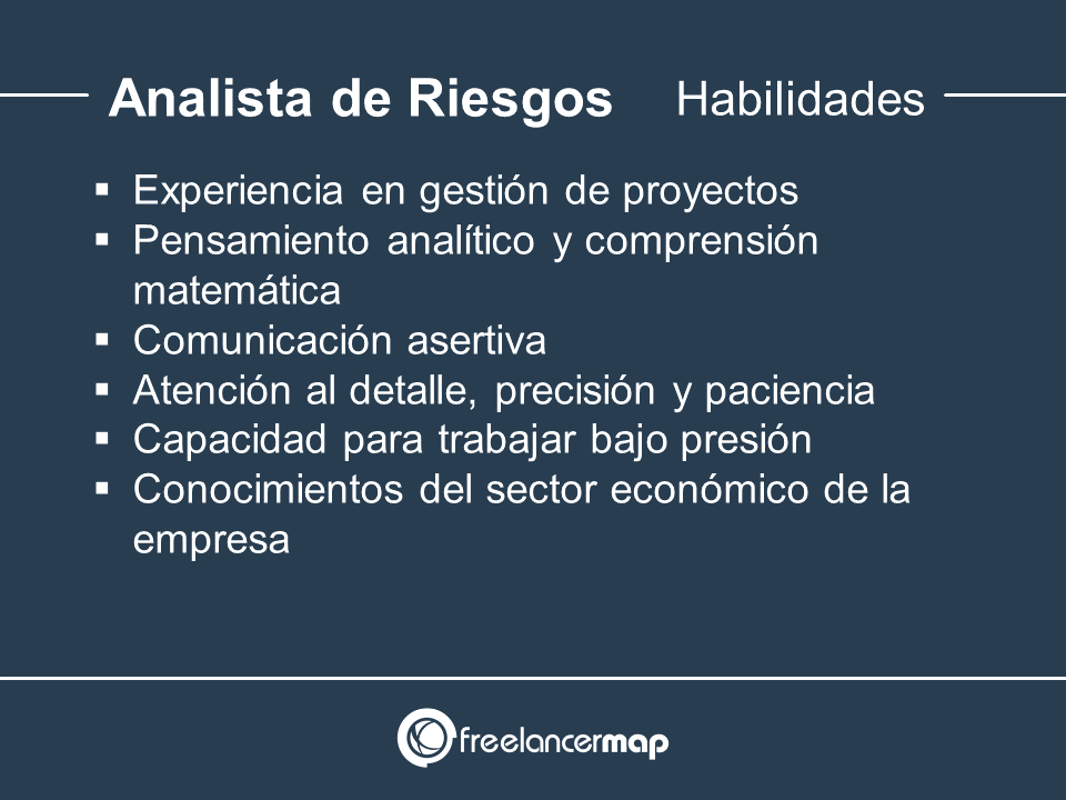 Habilidades y conocimientos necesarios para un analista de riesgos