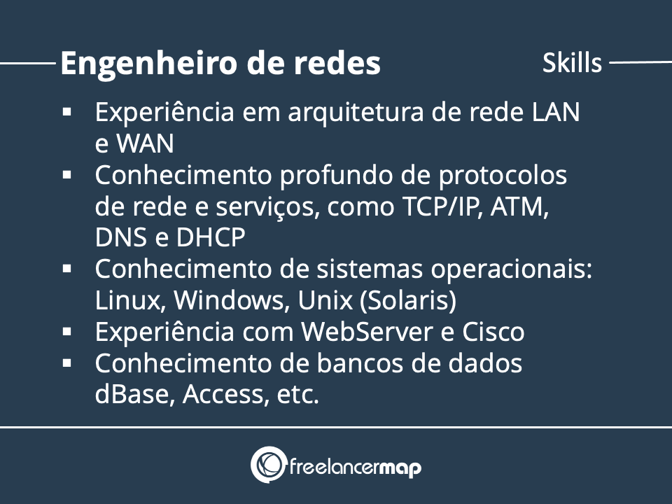 Qualificações de um Engenheiro de redes