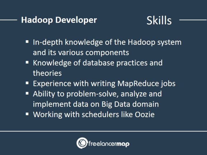 What does a Hadoop Developer do? Career Insights Job Profile