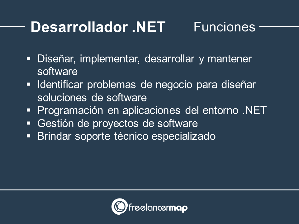 Responsabilidades del programador .NET