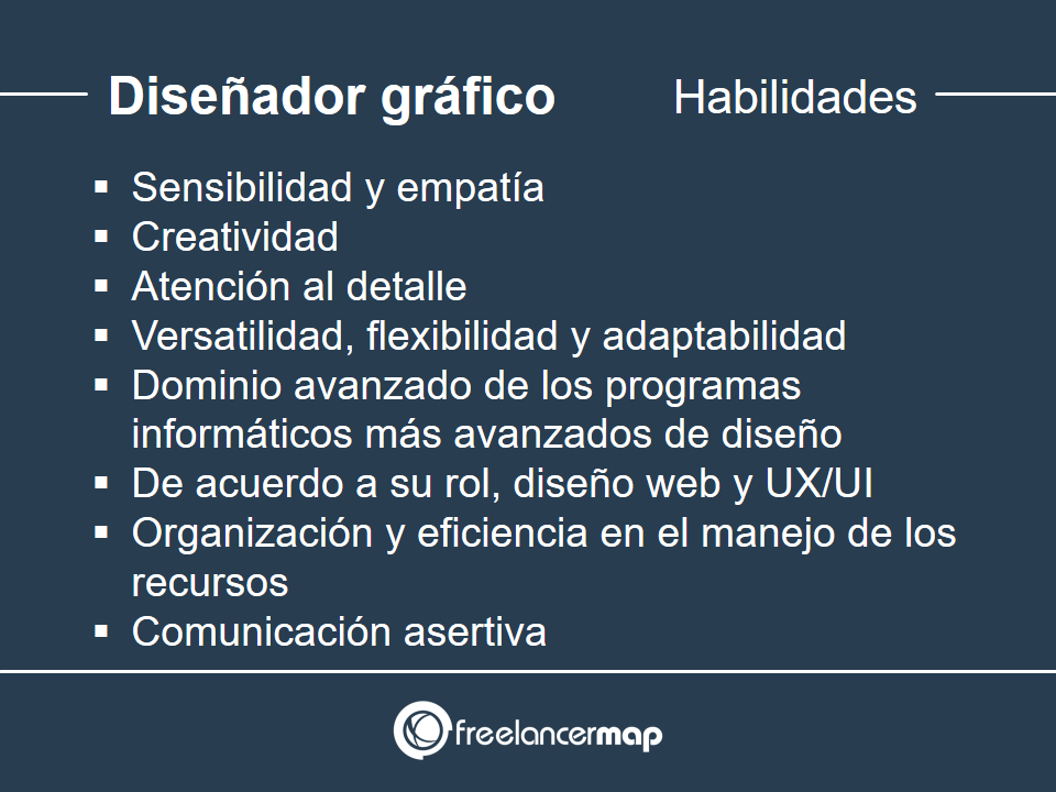 Habilidades y conocimientos del Diseñador Gráfico