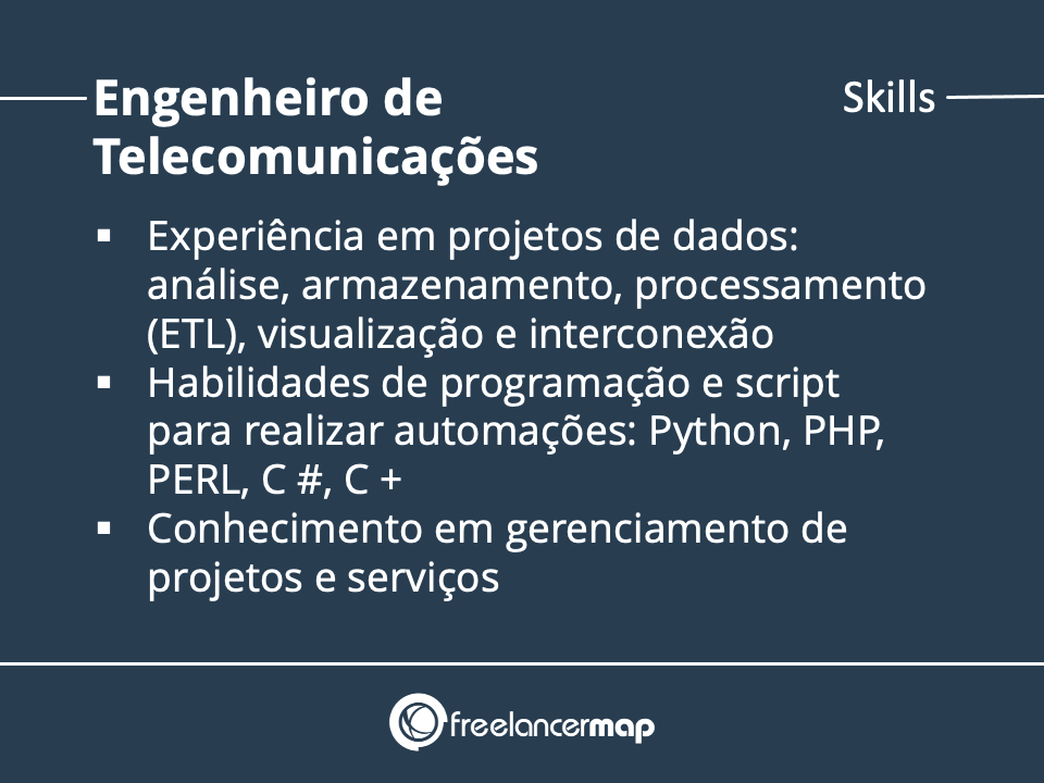 Skills de um Engenheiro de Telecomunicações