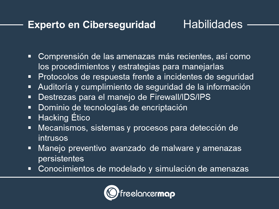 Habilidades y conocimientos del consultor en ciberseguridad