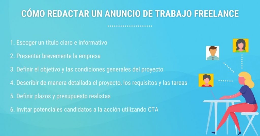 Cómo redactar un anuncio de trabajo freelance