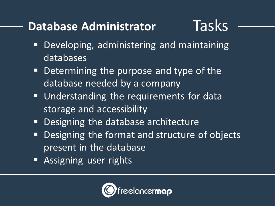 Sql Database Administrator Roles And Responsibilities Info Of Database