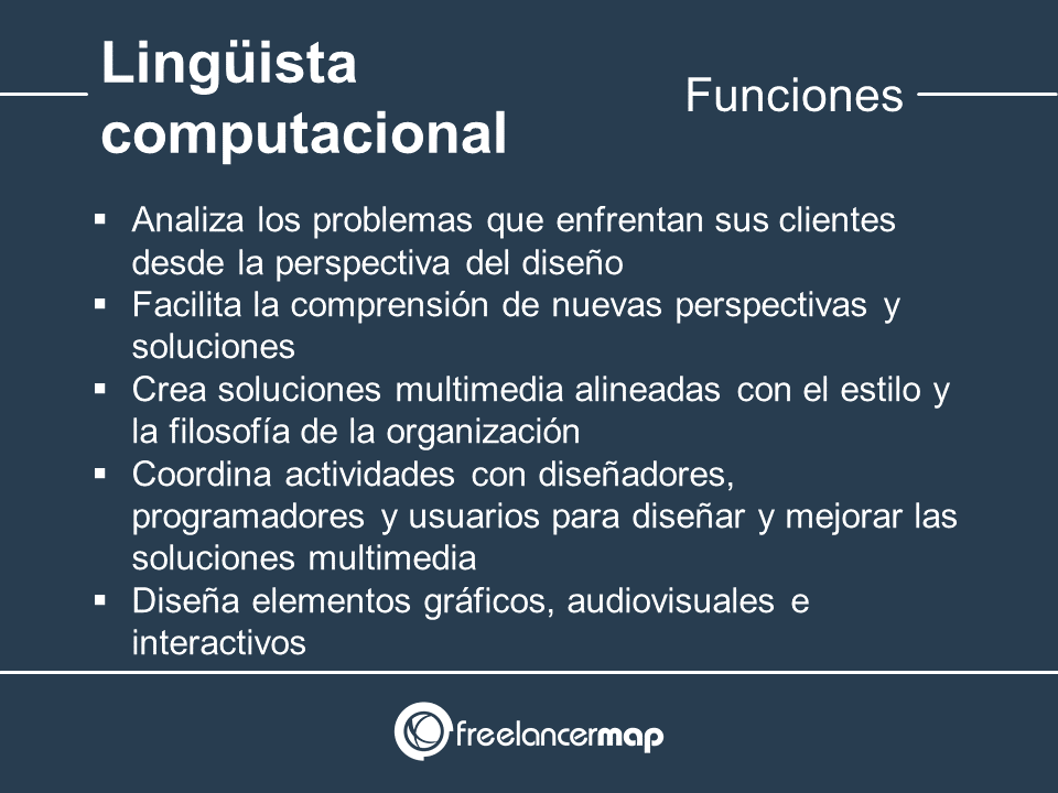 Responsabilidades del linguista computacional