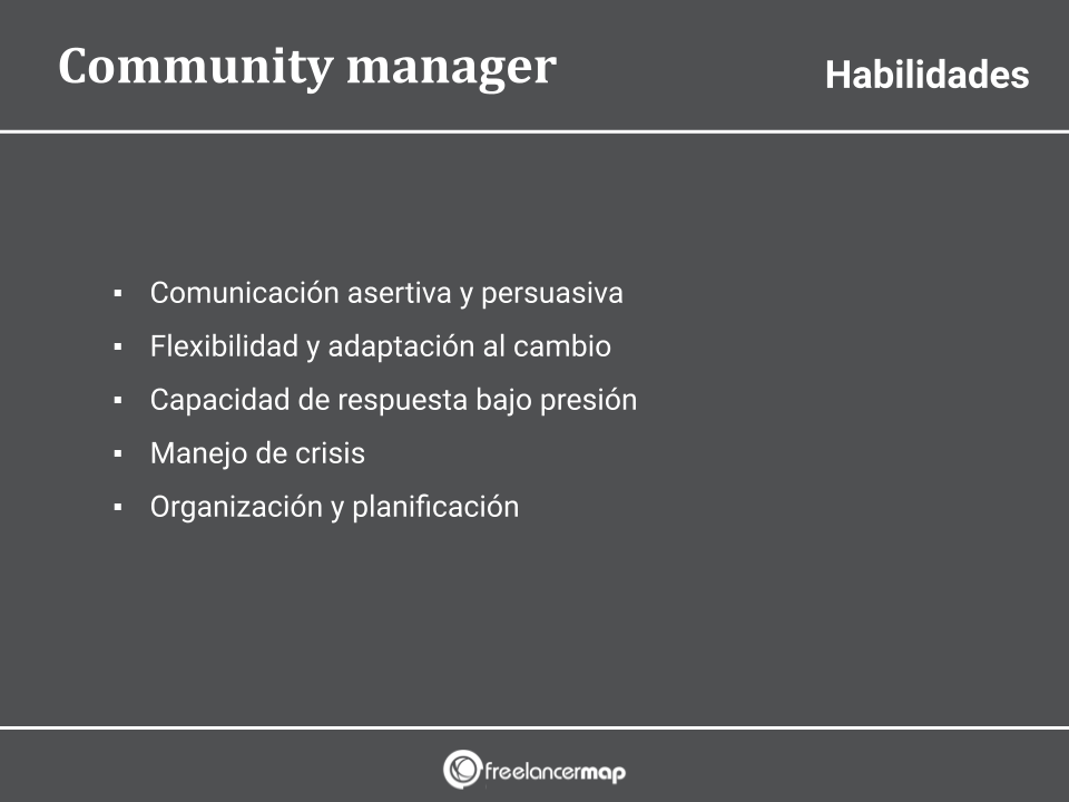 Habilidades y conocimientos del community manager