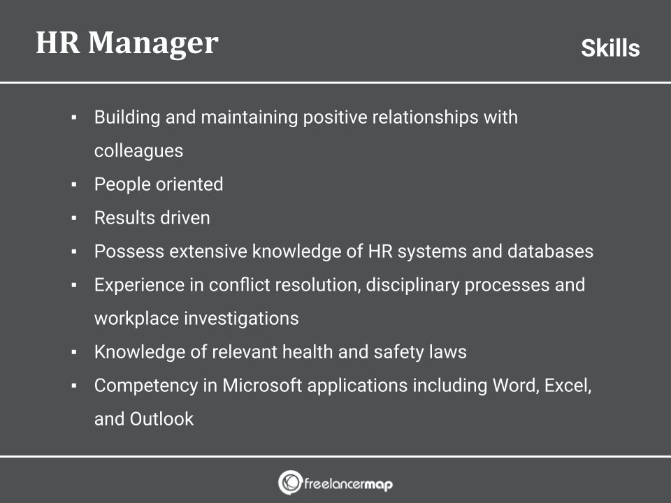 Skills Of An HR Manager