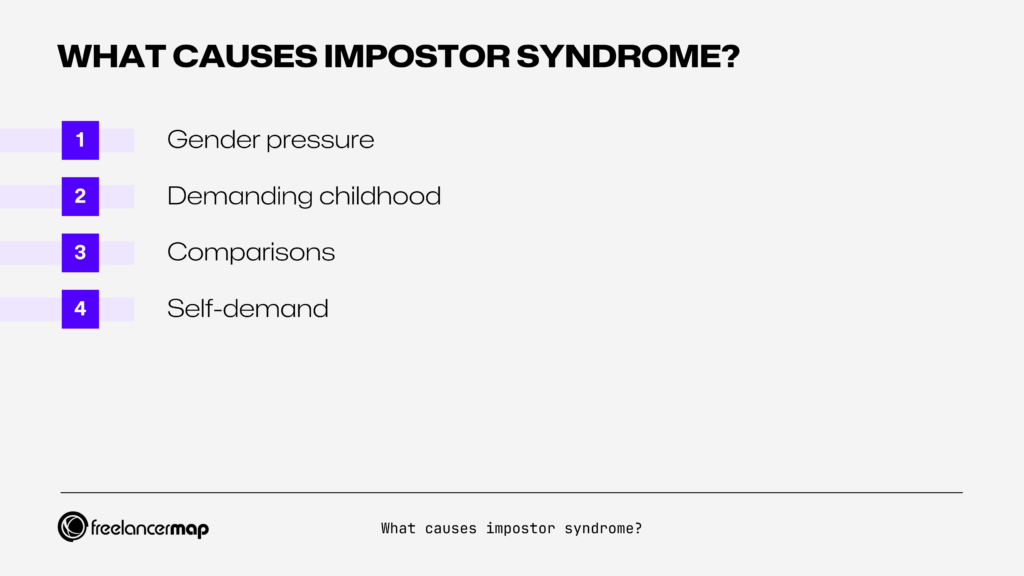 Causes of impostor syndrome
