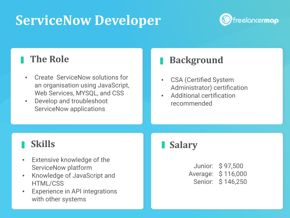 Role Overview - ServiceNow Developer