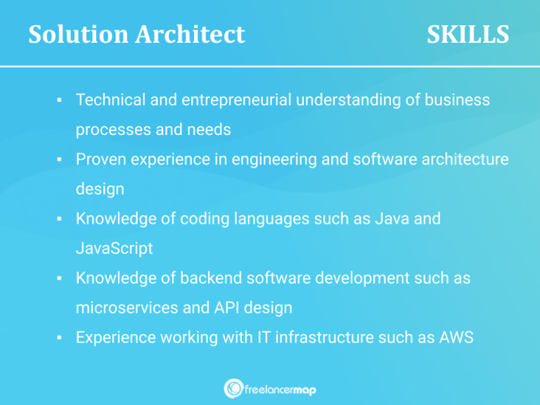 What Does A Solution Architect Do? Roles in IT