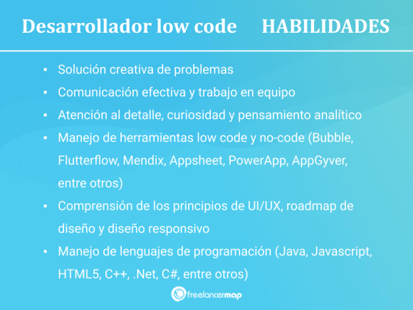 ¿Qué hace un desarrollador low code / no code? | Perfiles profesionales TI