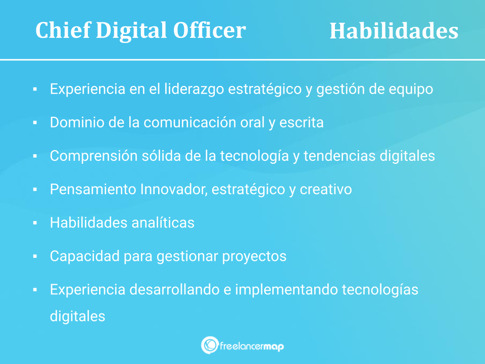 Habilidades de un director de transformación digital