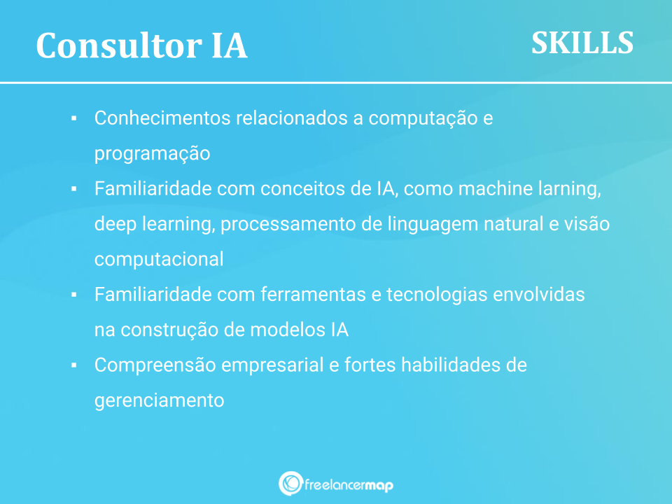 Skills de um consultor IA.