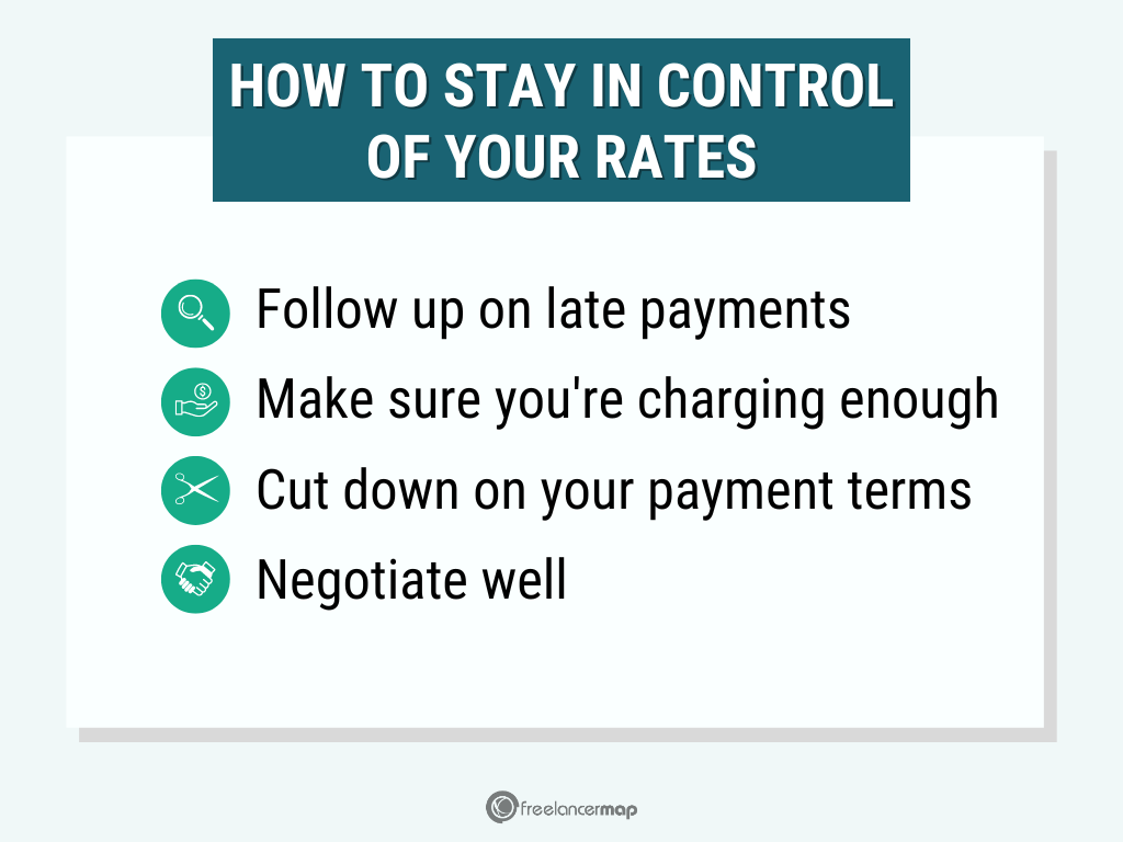 How To Stay In Control Of Your Rates As A Freelancer