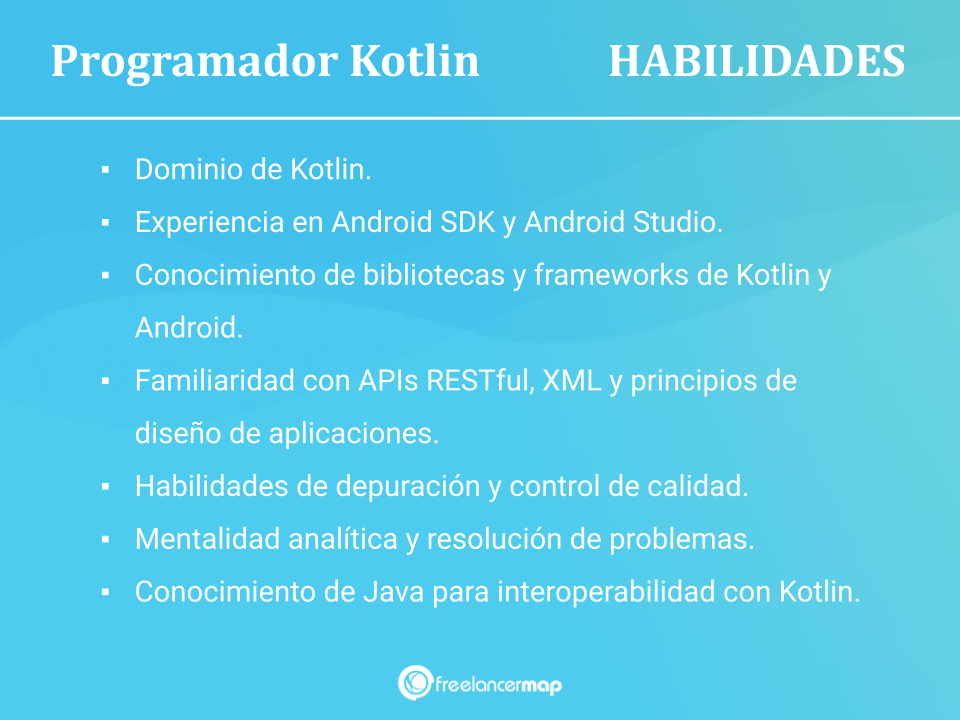 Habilidades de un programador Kotlin