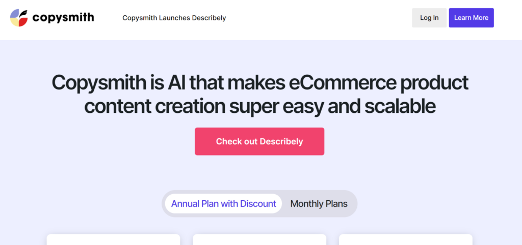 Copysmith - AI Tool for Copywriters and Social Media Managers