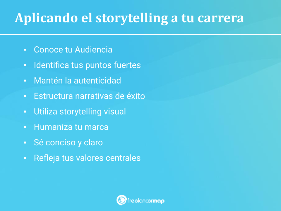 Storytelling y freelancing