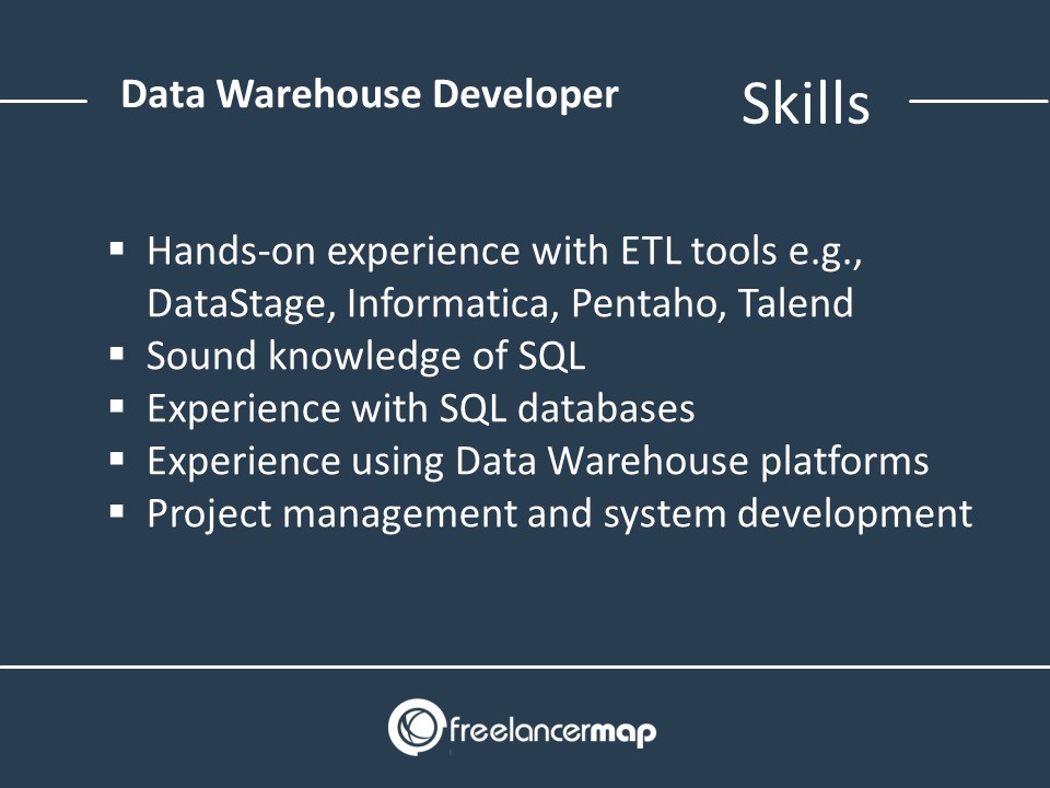 Data Warehouse Developer Skills