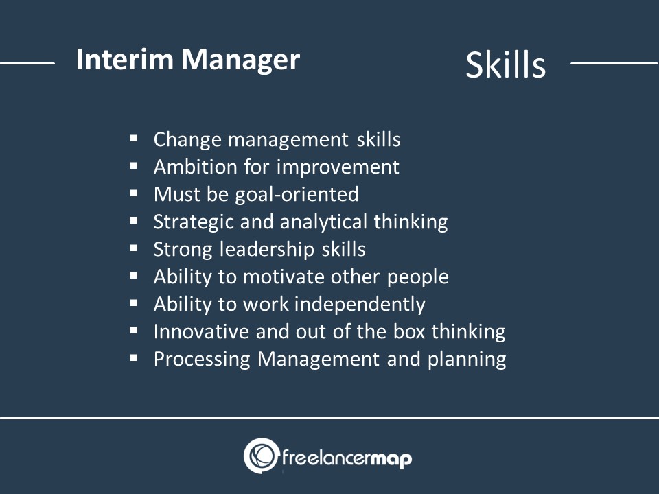 Interim Manager Skills